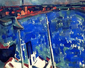 Martigues Artwork by Andre Derain