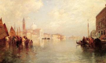 The Grand Canal Artwork by Thomas Moran