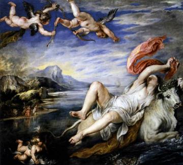 The Rape Of Europa Artwork by Peter Paul Rubens