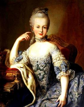 Portrait Of Archduchess Maria Antonia Of Austria Artwork by Martin van Meytens