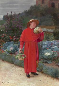 The Ripe Melon Artwork by Jehan Georges Vibert