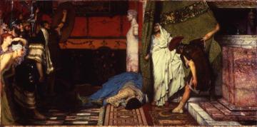 A Roman Emperor - Claudius Artwork by Sir Lawrence Alma Tadema