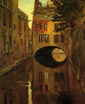 House Over The Bridge Artwork by Diego Rivera