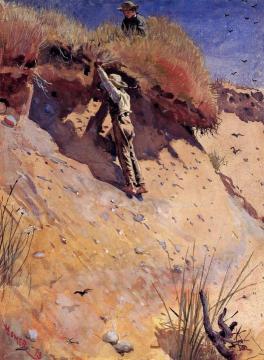 How Many Eggs? Artwork by Winslow Homer