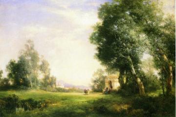 Near Tula Artwork by Thomas Moran