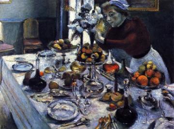 Dinner Table Artwork by Henri Matisse