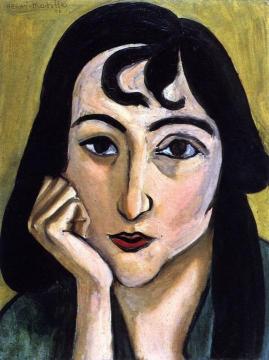 Head Of Lorette With Two Locks Of Hair Artwork by Henri Matisse