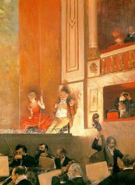Representation at the Theatre des Varietes Artwork by Jean Georges Beraud