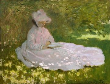 The Reader Artwork by Claude Oscar Monet