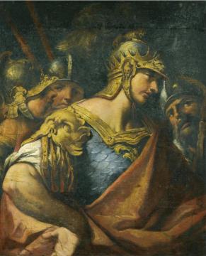 Alexander The Great Artwork by Gaspare Diziani