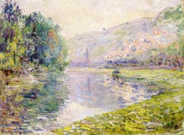 The Train at Jeufosse Artwork by Claude Oscar Monet