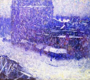 Winter Artwork by Augustus Vincent Tack