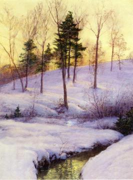 The Hillside Artwork by Walter Launt Palmer