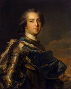 Portrait of Louis XV of France Artwork by Jean-Marc Nattier