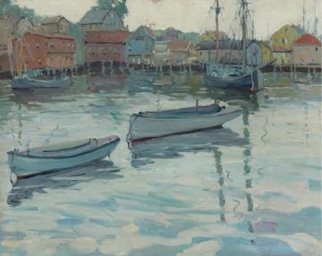 Harbor At Gloucester Artwork by Jane Peterson