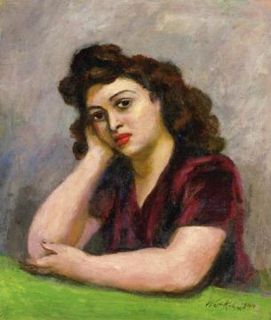 Soprano Artwork by Walt Kuhn