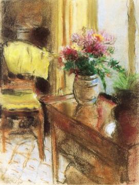 Interior Scene Artwork by Edouard Vuillard