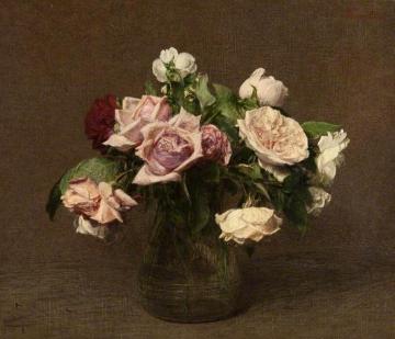 Roses 'La France' Artwork by Henri Fantin-Latour