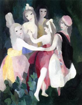 Le Ronde Artwork by Marie Laurencin