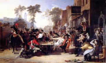 Chelsea Pensioners Reading The Gazette Of The Battle Of Waterloo Artwork by David Wilkie