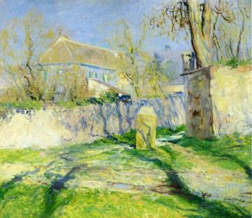 The Blue House Artwork by Guy Orlando Rose