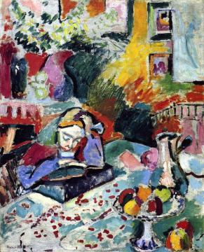 Interior With A Young Girl Artwork by Henri Matisse