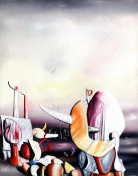L'Arc Volant Artwork by Yves Tanguy