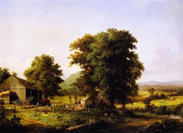 Summer Landscape Artwork by George Henry Durrie
