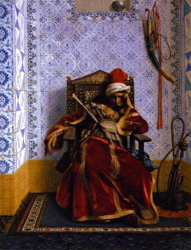 Markos Botsaris Artwork by Jean Leon Gerome