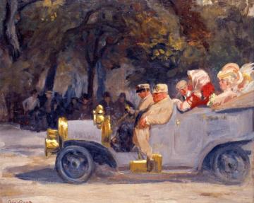 Gray and Brass Artwork by John Sloan