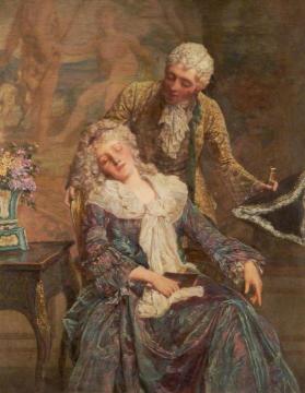 Temptation Artwork by Talbot Hughes