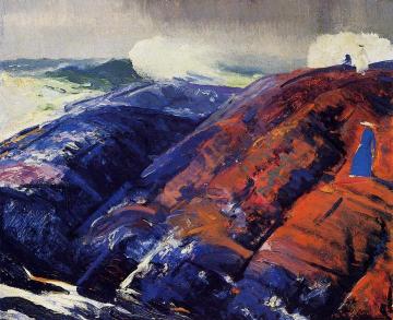 Summer Surf Artwork by George Wesley Bellows