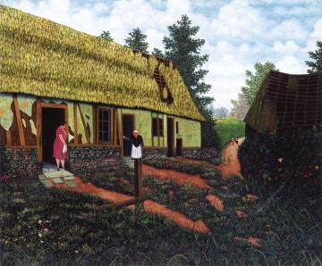 A House In The Countryside Artwork by Camille Bombois