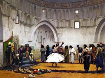 The Whirling Dervish Artwork by Jean Leon Gerome