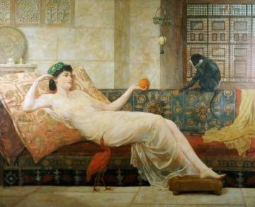 A Dream Of Paradise Artwork by Frederick Goodall