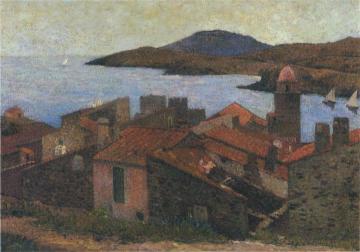 Port du Collioure Artwork by Henri Martin