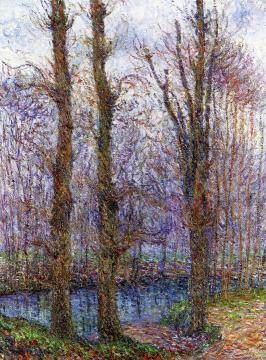The Banks of the Eure Artwork by Gustave Loiseau