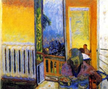 Breakfast by the Radiator Artwork by Pierre Bonnard