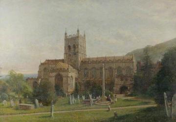 Malvern Priory, Worcestershire Artwork by David Bates