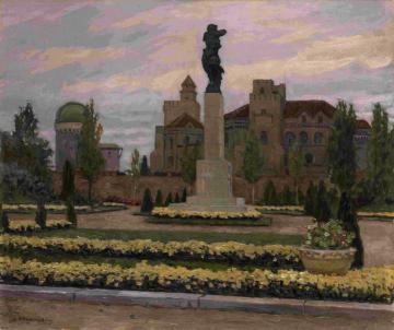 Monument to France in Belgrade Artwork by Nikolai Petrovich Bogdanov-belsky