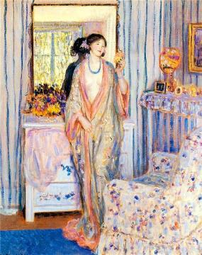The Yellow Room Artwork by Frederick Carl Frieseke
