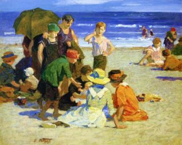 A Family Outing Artwork by Edward Potthast