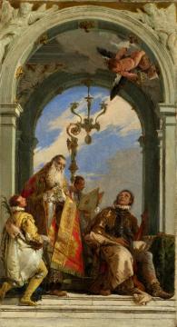 Saints Maximus and Oswald Artwork by Giovanni Battista Tiepolo