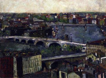 The Bridges of Toulouse Artwork by Maurice Utrillo
