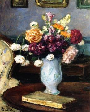 Vase of Flowers Artwork by Albert André