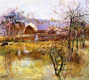 The Farm, Richmond, New South Wales Artwork by Charles Conder