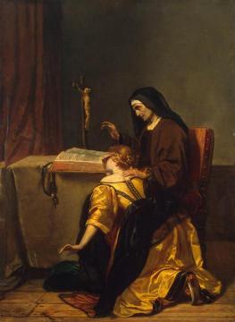 Absolution Artwork by Alfred Stevens