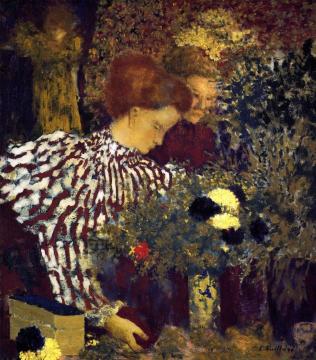 The Striped Blouse Artwork by Edouard Vuillard