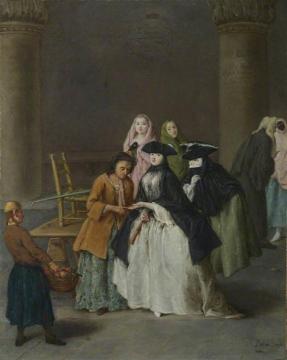 A Fortune Teller of Venice Artwork by Pietro Longhi