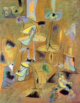 The Betrothal I Artwork by Arshile Gorky